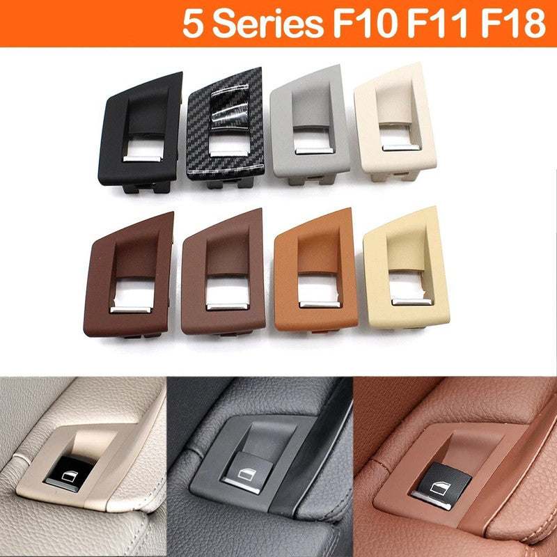 Car Craft Compatible With Bmw 5 Series F10 2010-2017 Car Interior Door Armrest Inside Pull Handle Window Switch Cover Oyester 51417225895l 51417225896r Rhd Model A CC-7883 - CAR CRAFT INDIA