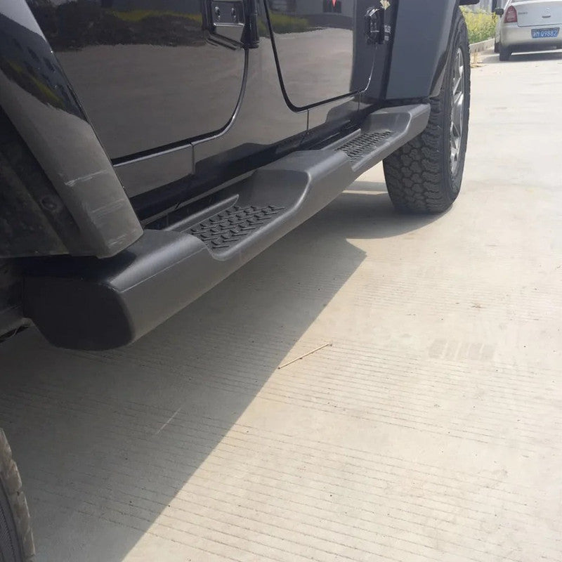 Car Craft Compatible With Jeep Wrangler Jl 4 Door 2007-2017 Car Side Step Running Boards Steel Running Board Nerf Bar Ar-jep-015 Black CC-8565 - CAR CRAFT INDIA