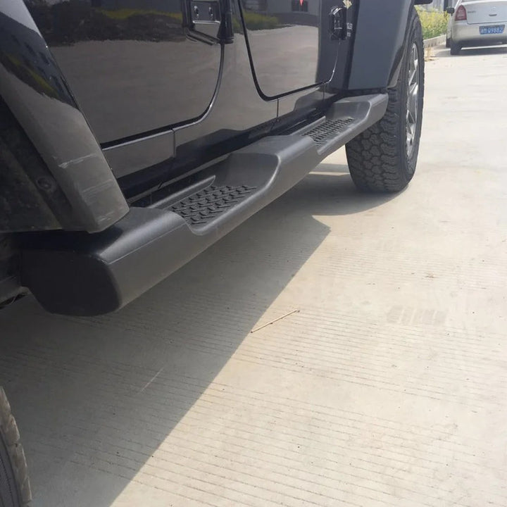 Car Craft Compatible With Jeep Wrangler Jl 4 Door 2007-2017 Car Side Step Running Boards Steel Running Board Nerf Bar Ar-jep-015 Black CC-8565 - CAR CRAFT INDIA