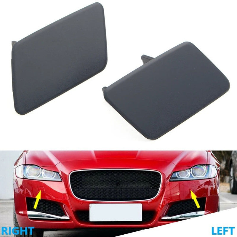 Car Craft Compatible With Jaguar Xf 2016-2020 Front Bumper Headlight Headlamp Washer Spray Nozzle Cover T2h3927lml Right