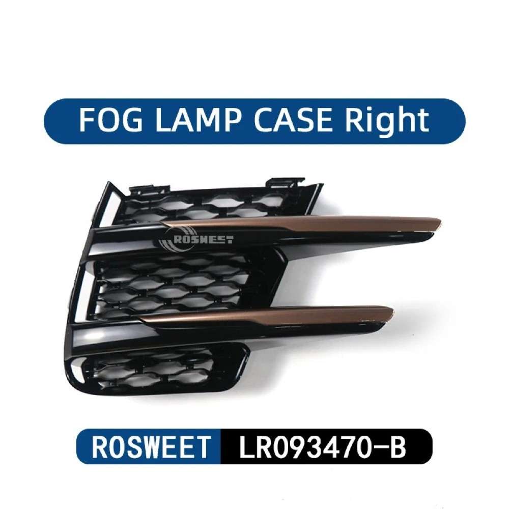 Car Craft Compatible With Land Range Rover Velar 2017-2024 L560 Fog Lights Lamps Decoration Gril Cover Trim Lr093471 Right - CAR CRAFT INDIA
