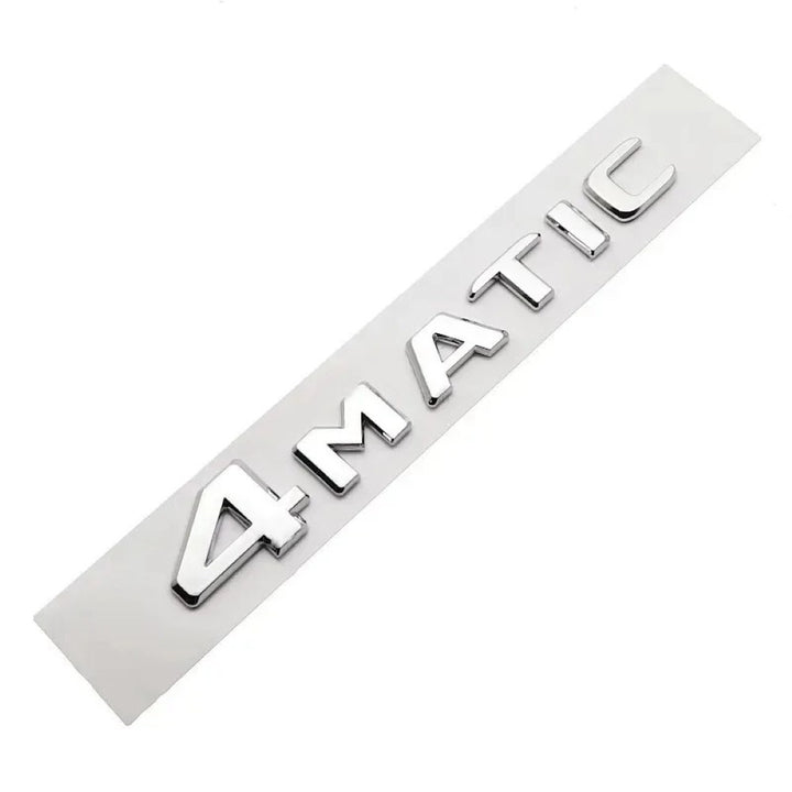 Car Craft Compatible With Mercedes Benz A B C E S R V Gla Glb Cla Gl Glc Gls Ml Gle G Wagon G63 G55 Slk Class Logo Badge Emblem Letter 4 Matic 4matic
