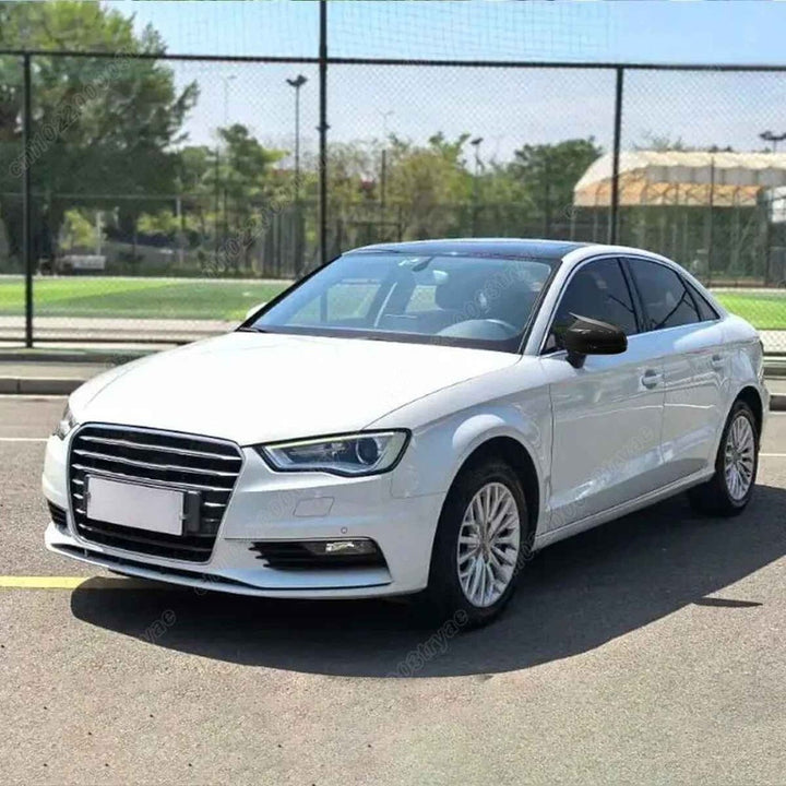Car Craft Compatible With Audi A3 8p A4 A5 B8.5 S5 Rs3 Rs4 Rs5 2013-2016 Side Rear View Case Wing Cap Shell Housing Mirror Covers 3m Tape Pasting Style Glossy Black