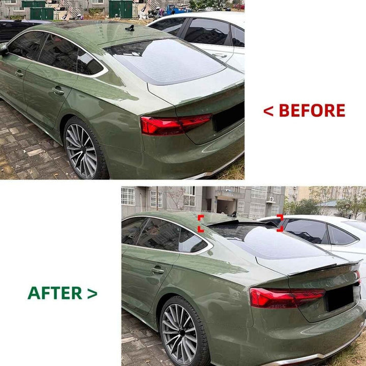 Car Craft Compatible With Audi A5 S5 Rs5 F5 4 Doors Sportback 2017-2024 Rear Trunk Wing Boot Lip Roof Spoiler Zst-1453 Gb Glossy Black
