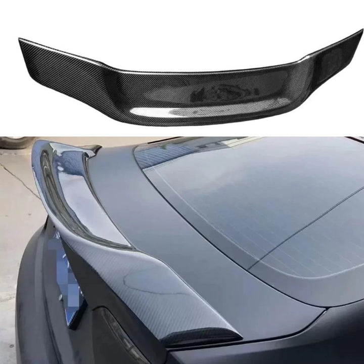 Car Craft Compatible With Audi A5 S5 B9 Pre Lci Coupe 2017-2019 Rear Trunk Wing Loop Boot Spoiler R Style ADI-032 Glossy Black CC-11293