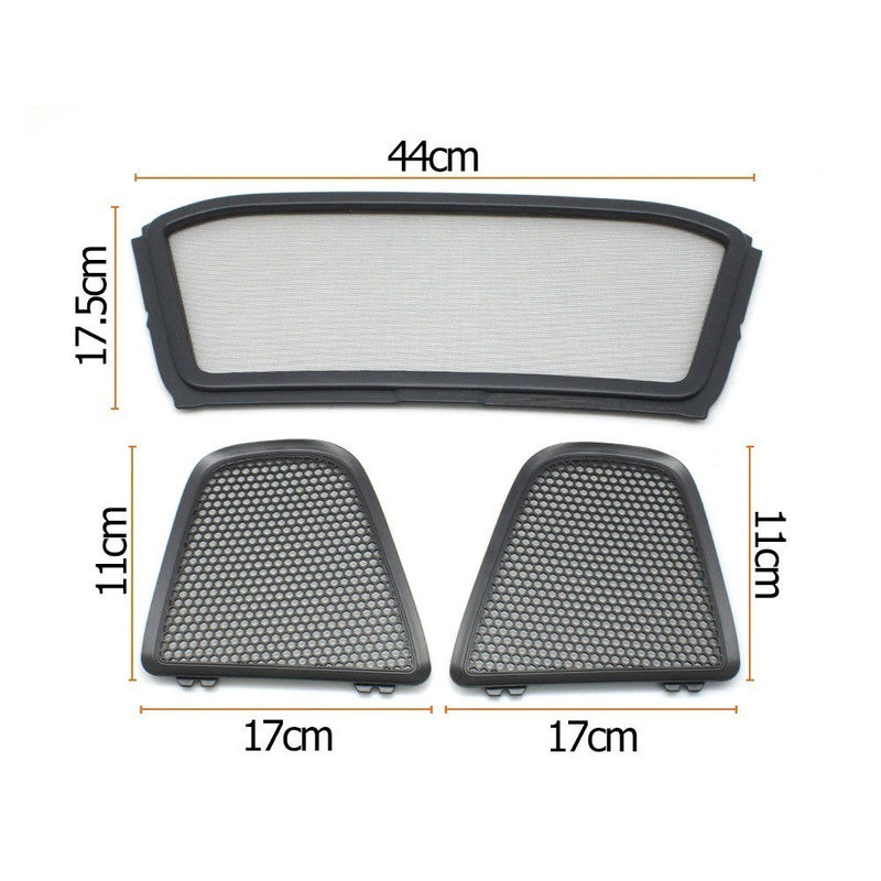 Car Craft Compatible With Porsche Boxster 981 2013–2016 718 Boxster 982 2017–2023 Interior Seat Backrest Roof Net Cover Seatback Seat Cushion Back Mesh Grid 98156158302-1 Left Brown CC-10642