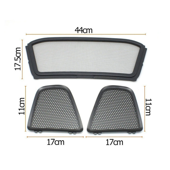 Car Craft Compatible With Porsche Boxster 981 2013–2016 718 Boxster 982 2017–2023 Interior Seat Backrest Roof Net Cover Seatback Seat Cushion Back Mesh Grid 98156158402-1 Right Brown CC-10643