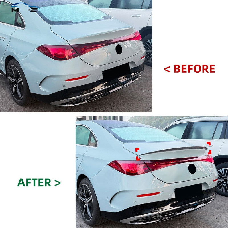 Car Craft Compatible With Mercedes Benz Cla C174 C178 2026+ Amg Line Rear Trunk Wing Boot Lip Roof Spoiler  Zst-1564 Gb Glossy Black CC-10948