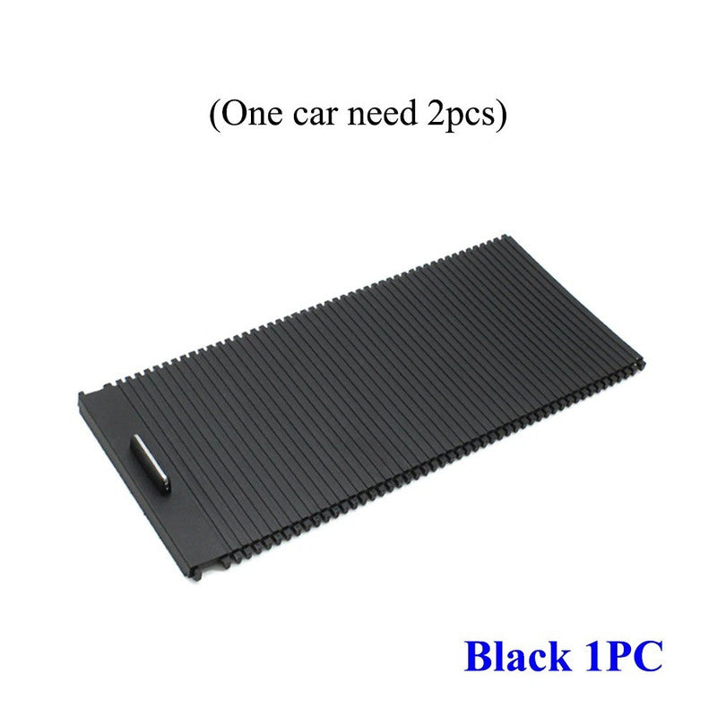Car Craft Compatible With Porsche Cayman 981 2013–2016 718 Cayman 982 2017–2023 Interior Car Pillar C Water Drink Cup Holder Tray Roller Cover Trim Blind Shutter 981555423001e0-c Black