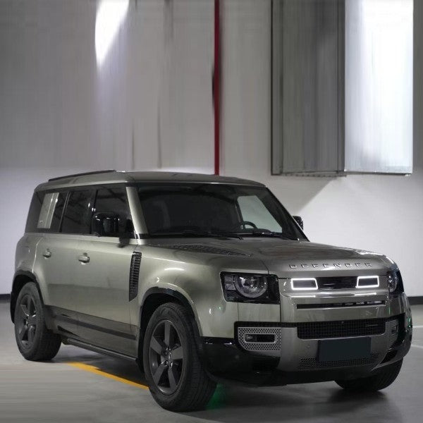 Car Craft Compatible With Land Range Rover Defender 90 110 130 2020-2026 L663 Car Front Bumper Show Illuminated Led Glow Grille Dynamic Running Diplopore Light Rock Style Kt Ms Design - CAR CRAFT INDIA
