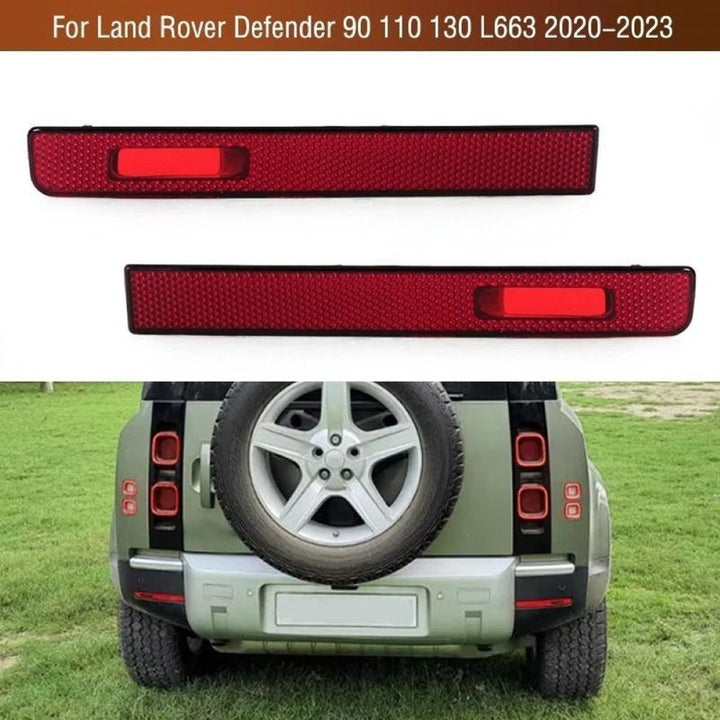 Car Craft Compatible With Land Range Rover Defender 90 110 130 2020-2025 Rear Back Bumper Reflector Break Light Right Lr130824 CC-10340