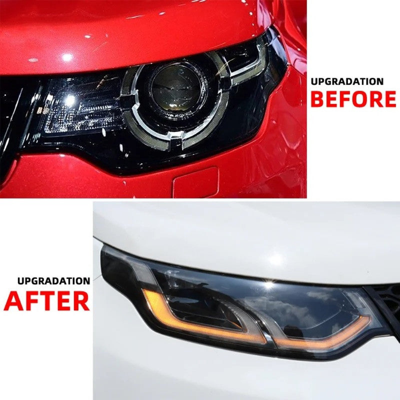 Car Craft Compatible With Land Range Rover Discovery Sport L550 2015-2019 Car Front Upgraded Head Light Lamp Xenon Headlight Retrofit Upgrade Modified Led Drl Hid