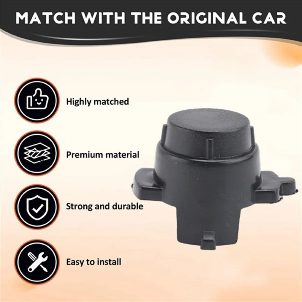 Car Craft Compatible With Car Bumper Dummy Parking Park Sensor Blank Cover Electric Eye Cover Set of 4 - CAR CRAFT INDIA