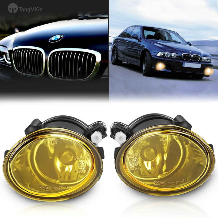 Car Craft Compatible With Bmw 3 Series E46 1998-2004 Front Bumper Fog Lamp Light M Sport Mt M Tech Bumper