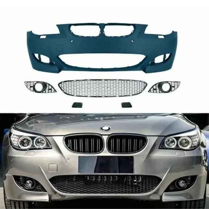 Car Craft Compatible With Bmw 5 Series E60 2004-2010 Front Rear Bumper Upgrade Convert To M Sport M5 Bodykit Bumper Side Skirt Running Board Exhasut Tip - CAR CRAFT INDIA