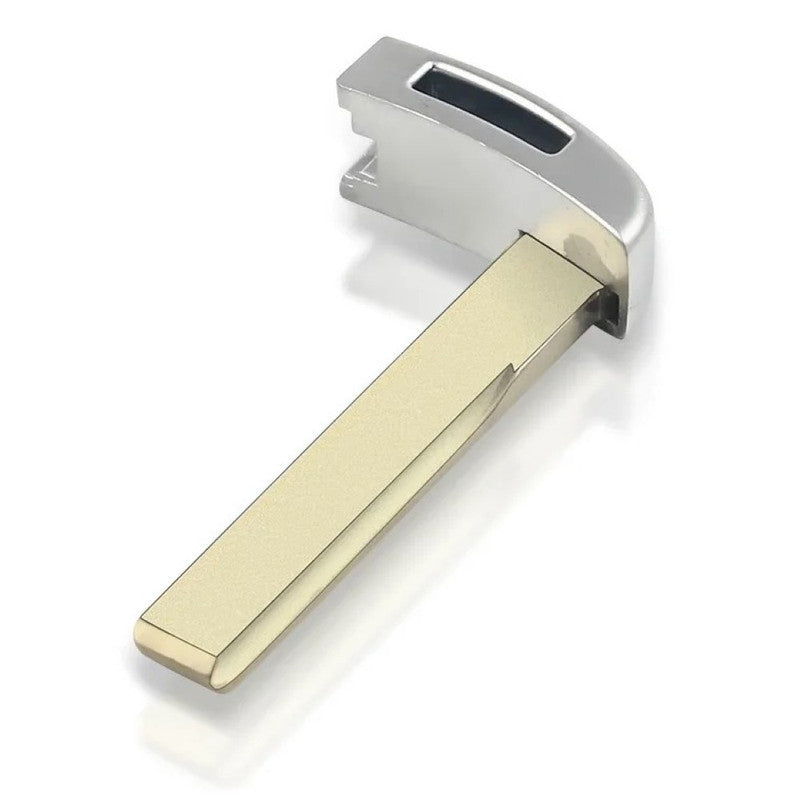 Car Craft Compatible With Bmw 7 Series E65 E66 2001-2008 Key Cover Case Physical Key Blade Silver Bm-ks-23