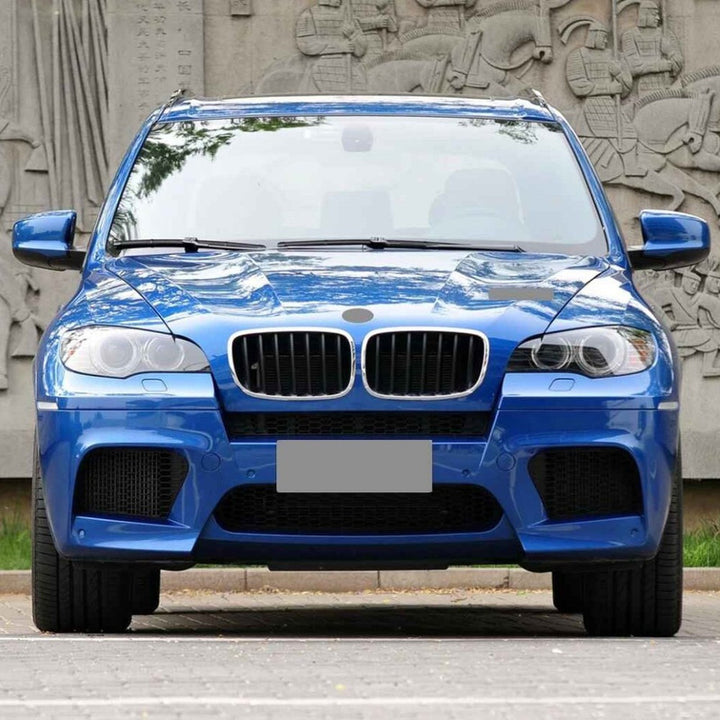 Car Craft Compatible With Bmw X5 E70 2010-2013 Front Bumper Upgrade Convert To M Sport Mp M Performance M Sport X5m Bodykit Wheel Arch E70-002 Gc