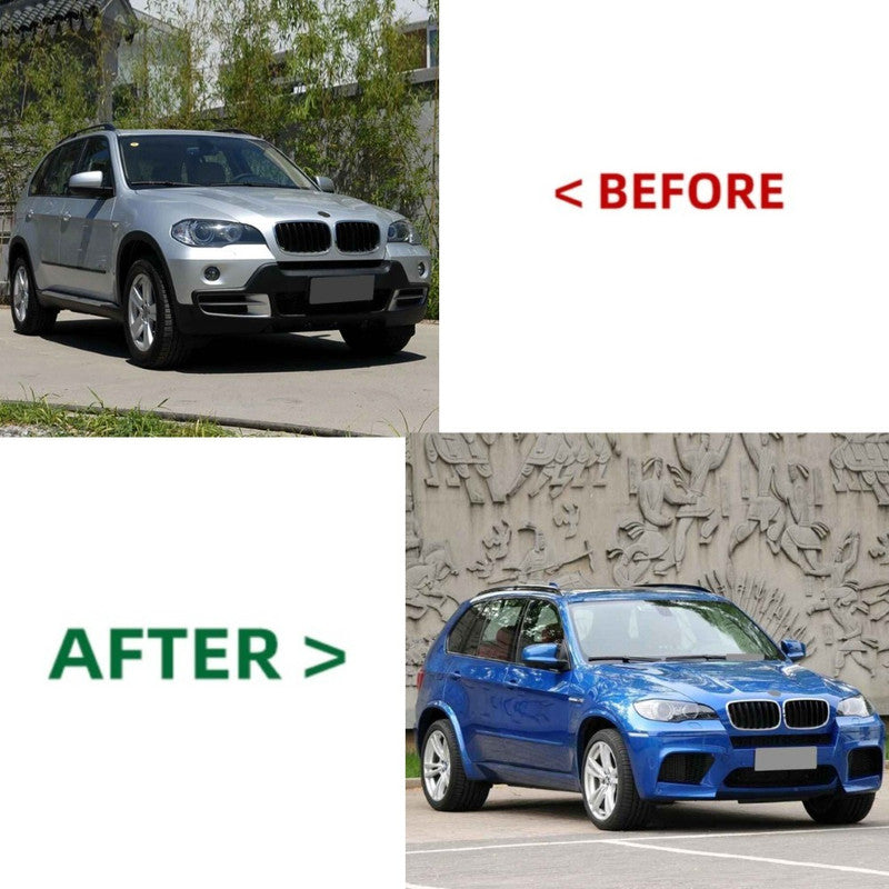 Car Craft Compatible With Bmw X5 E70 2007-2013 Side Rear View Horn Mirror Cover G05 Style Style Rhd Car E70-013 Gc