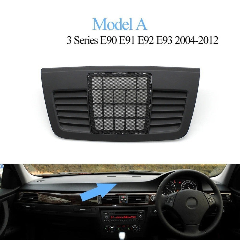 Car Craft Compatible With Bmw 3 Series E90 E91 E92 E93 2004-2012 Car Interior Front Dashboard Audio Loudspeaker Cover Grille Panel Trim Replacement Middle Centre 51457123749 Model A - CAR CRAFT INDIA