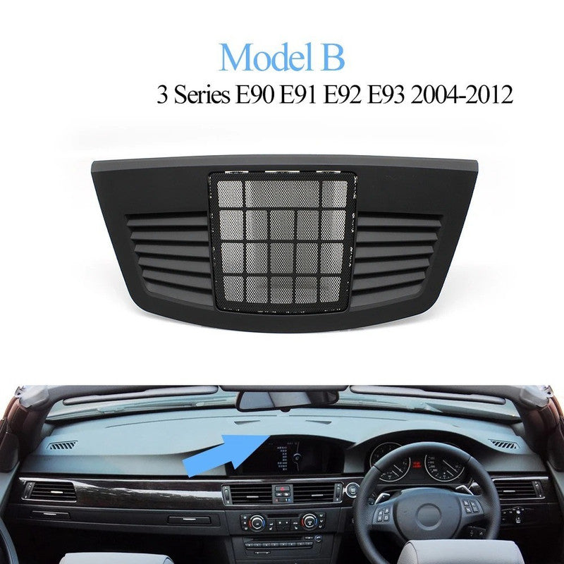 Car Craft Compatible With Bmw 3 Series E90 E91 E92 E93 2004-2012 Car Interior Front Dashboard Audio Loudspeaker Cover Grille Panel Trim Replacement Middle Centre 51457123750 Model B - CAR CRAFT INDIA