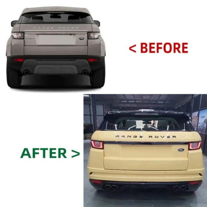 Car Craft Compatible With Land Range Rover Rr Evoque 2010-2015 Upgrade Facelift Conver To 2017 Evoque Sva Bodykit Bumper Side Skirts Grill
