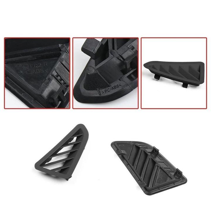 Car Craft Compatible With Bmw 7 Series F01 F02 F04 2009-2014 Auto Parts Car Central Control Dashboard Side Ac Air Vent Outlet Frame Cover Trim Small 51459172960 Black Left Pessendger Side CC-9069