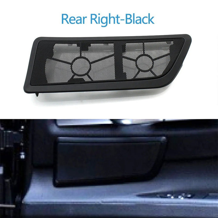 Car Craft Compatible With Bmw 7 Series F01 F02 2009-2014 Car Interior Door Speaker Loudspeaker Grill Cover Horn Sound Audio Speaker Grille Panel 51429169060 Black Rear Right - CAR CRAFT INDIA