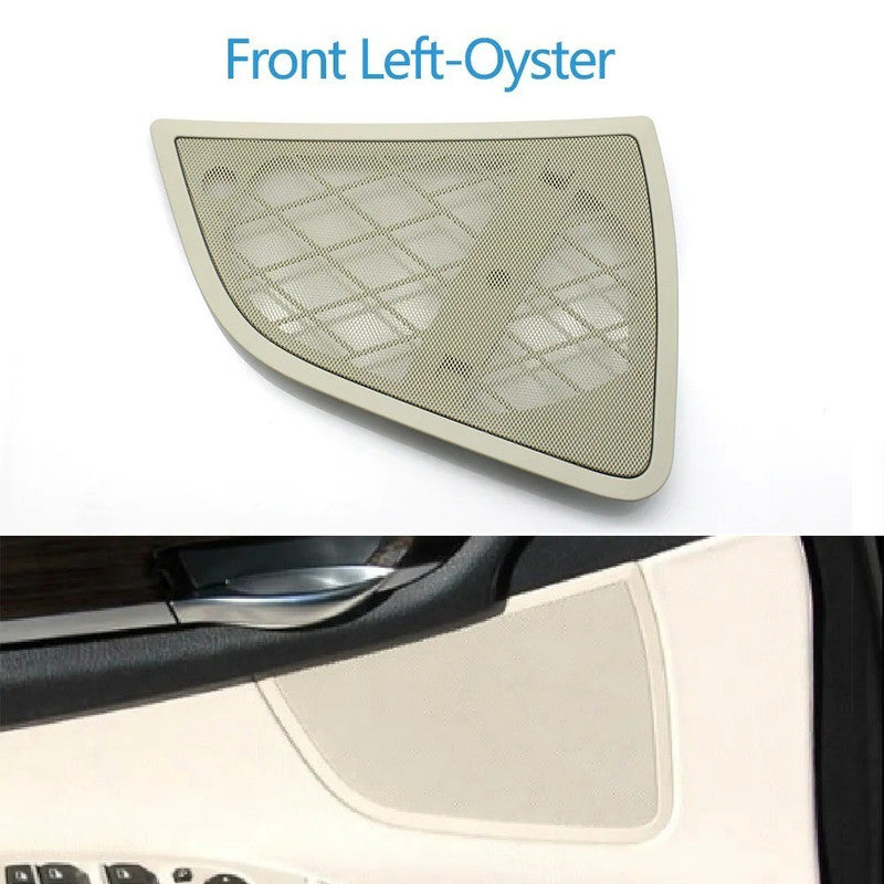 Car Craft Compatible With Bmw 7 Series F01 F02 2009-2014 Car Interior Door Speaker Loudspeaker Grill Cover Horn Sound Audio Speaker Grille Panel 51419169099 Oyster Front Left - CAR CRAFT INDIA