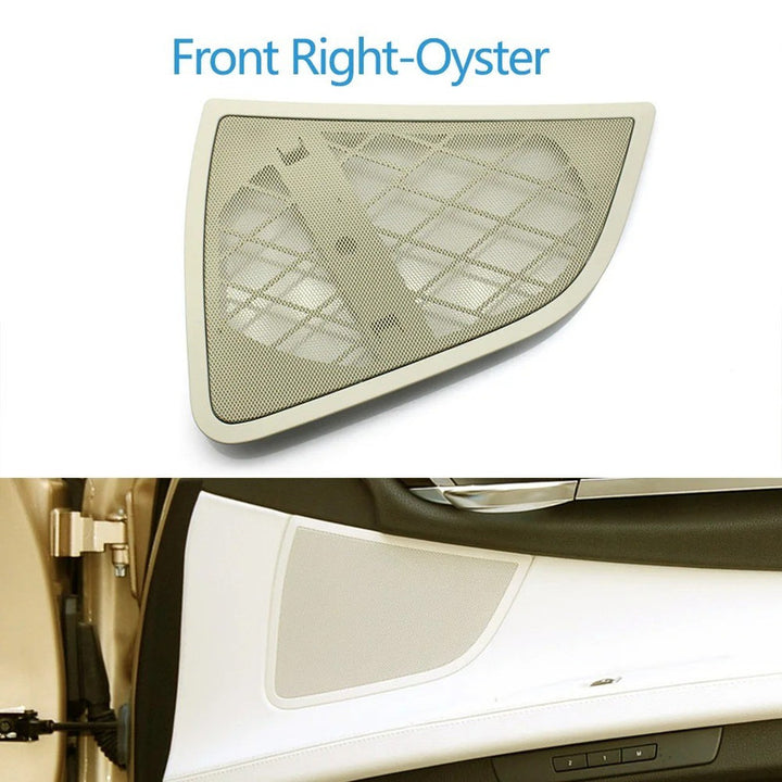 Car Craft Compatible With Bmw 7 Series F01 F02 2009-2014 Car Interior Door Speaker Loudspeaker Grill Cover Horn Sound Audio Speaker Grille Panel 51419169100 Oyster Front Right - CAR CRAFT INDIA