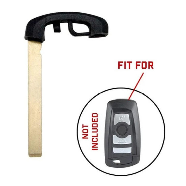 Car Craft Compatible With Bmw 1 2 3 4 5 6 7 X1 X3 X4 X5 X6 X7 Z4 Series Key Cover Case Physical Key Blade Black Bm-ks-32