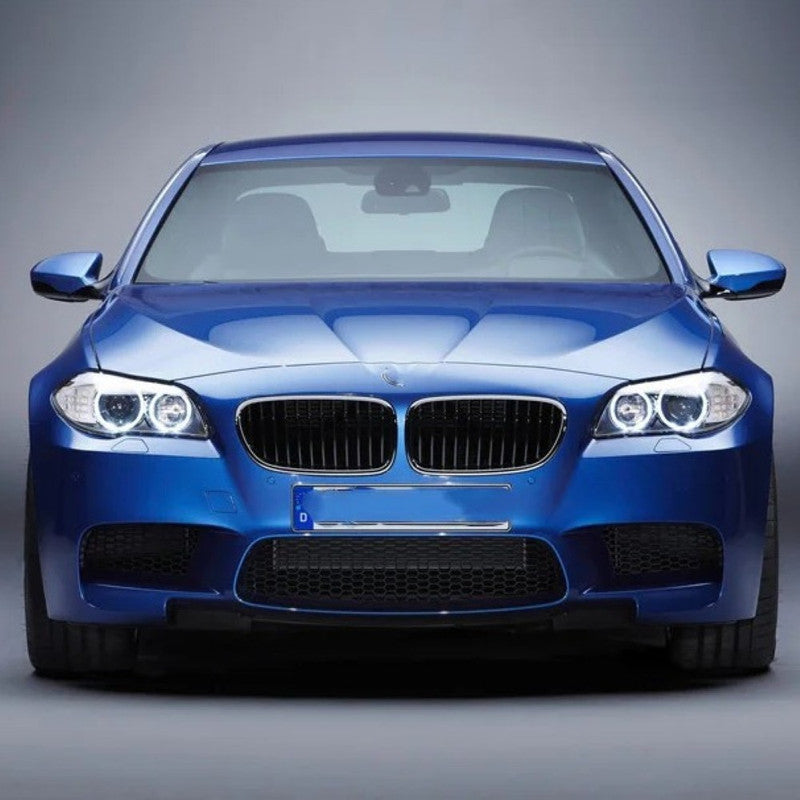 Car Craft Compatible With Bmw 5 Series F10 2010-2017 Upgrade Facelift Convert To M Sport M5 Bodykit Front Bumper Skirt With Fog Lamp Hole Gc F10/18-009