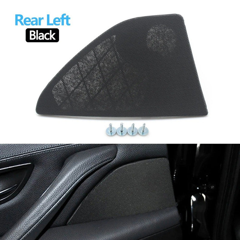 Car Craft Compatible With Bmw 5 Series F10 2010-2016 Car Door Upgraded Horn Loud Speaker Grill Sound Audio Cover Rear Black Left 51427226463 - CAR CRAFT INDIA