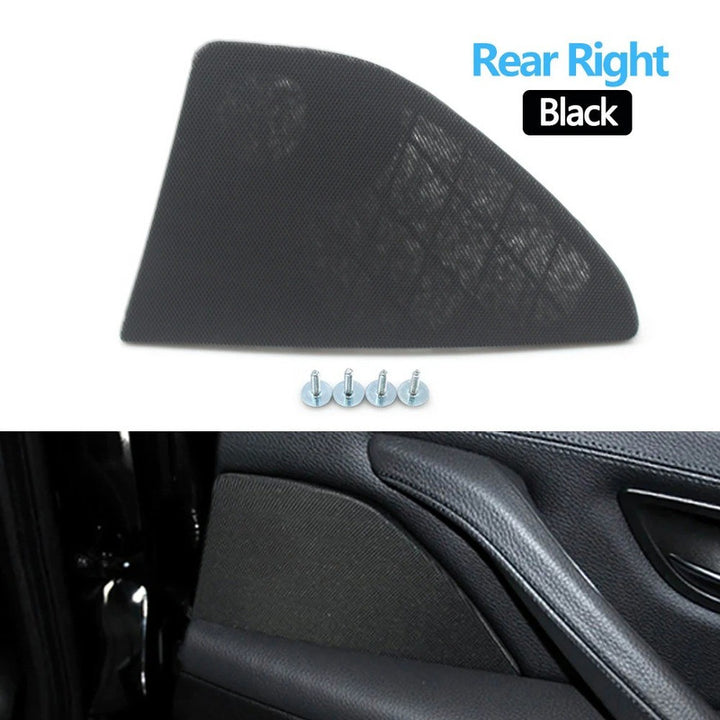 Car Craft Compatible With Bmw 5 Series F10 2010-2016 Car Door Upgraded Horn Loud Speaker Grill Sound Audio Cover Rear Black Right 51427226464 - CAR CRAFT INDIA