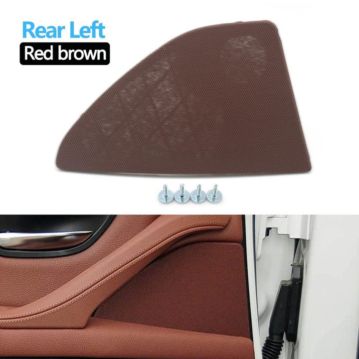Car Craft Compatible With Bmw 5 Series F10 2010-2016 Car Door Upgraded Horn Loud Speaker Grill Sound Audio Cover Rear Red Left 51427261965 - CAR CRAFT INDIA