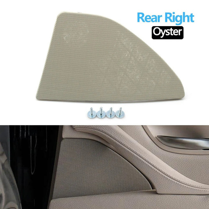 Car Craft Compatible With Bmw 5 Series F10 2010-2016 Car Door Upgraded Horn Loud Speaker Grill Sound Audio Cover Rear Oyester Right 51427226470 - CAR CRAFT INDIA
