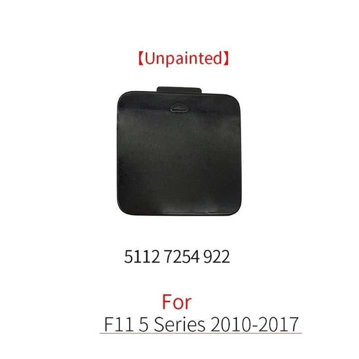 Car Craft Compatible With Bmw 5 Series F11 Station Wagon 2010-2017 Rear Bumper Trailer Tow Towing Hook Hole Cover Usa 51127252922 Unpainted - CAR CRAFT INDIA