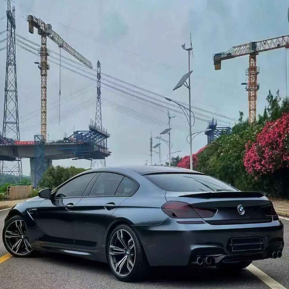 Car Craft Compatible With Bmw 6 Series F06 F12 2011-2018 Rear Bumper Upgrade Convert To M Sport M6 Bodykit F06/f12/f13-008 Gc