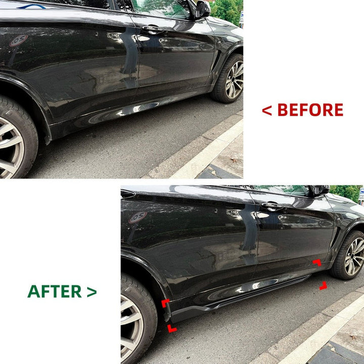 Car Craft Compatible With Bmw X5 F15 2014-2018 M Sport Side Skirt Splitter Trim Running Board Zst-1262 Gb Glossy Black