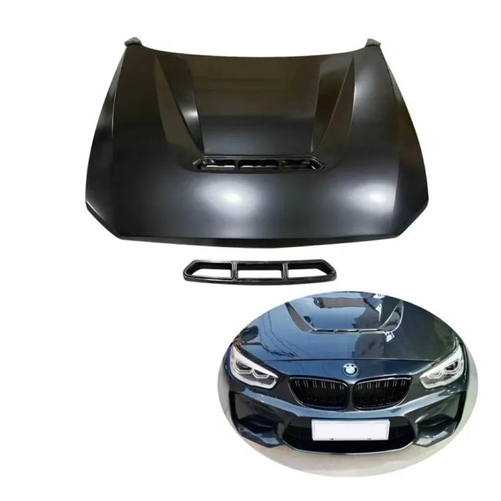 Car Craft Compatible With Bmw 1 Series F20 2012-2018 2 Series F22 F87 Front Engine Bonnet Hood Cs Style - CAR CRAFT INDIA