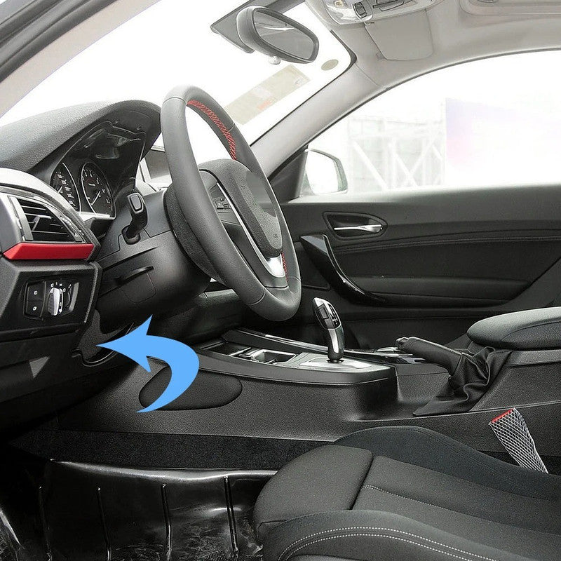 Car Craft Compatible With Bmw 1 Series F20 F21 2011-2018 2 Series F22 F23 F87 2013-2017 Front Dashboard Steering Wheel Lower Cover Sponge Backplate 51459288974-c CC-10666