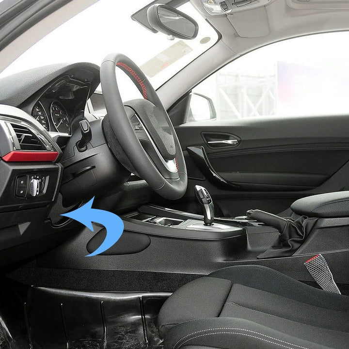 Car Craft Compatible With Bmw 1 Series F20 F21 2011-2018 2 Series F22 F23 F87 2013-2017 Front Dashboard Steering Wheel Lower Cover Sponge Backplate 51459288974-c CC-10666