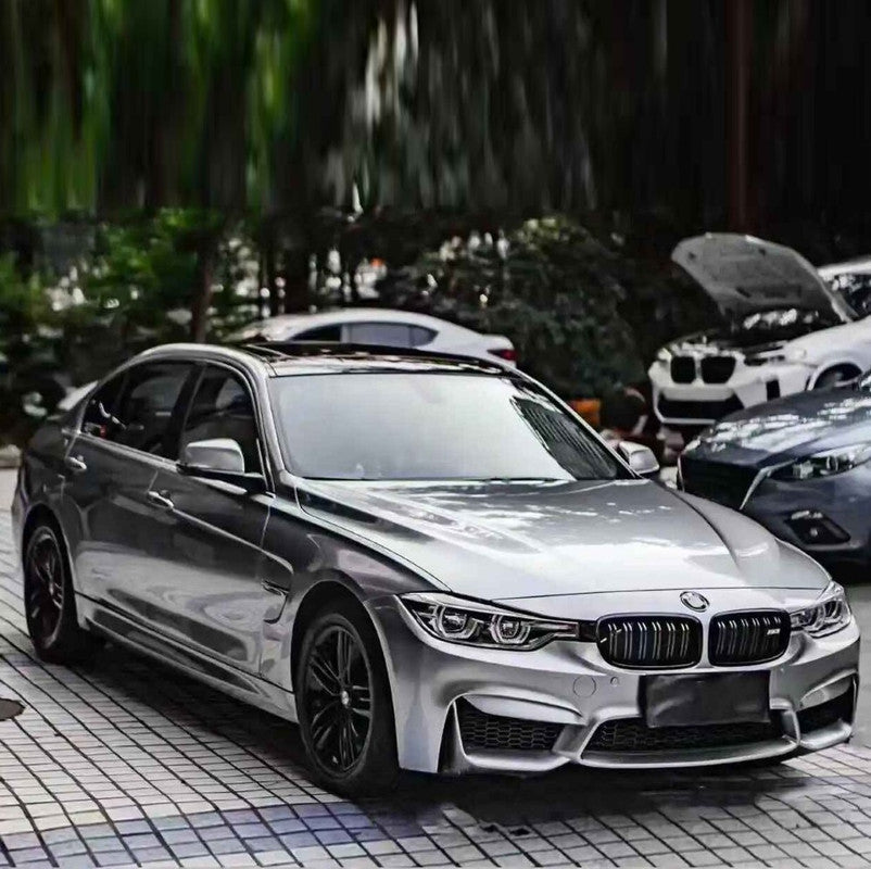 Car Craft Compatible With Bmw 3 Series F30 2012-2018 Front Bumper Upgrade Convert To M Sport M3 F80 Bodykit Bumper - CAR CRAFT INDIA