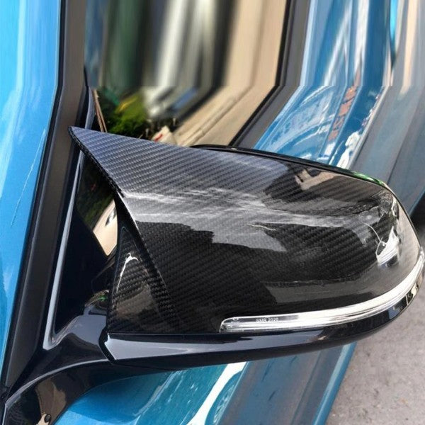 Car Craft Compatible With Bmw 3 Series F30 F34 1 2 Series F20 2012-2018 F80 M3 M4 Side Rear View Wing Mirror Cover Real Carbon Fiber - CAR CRAFT INDIA