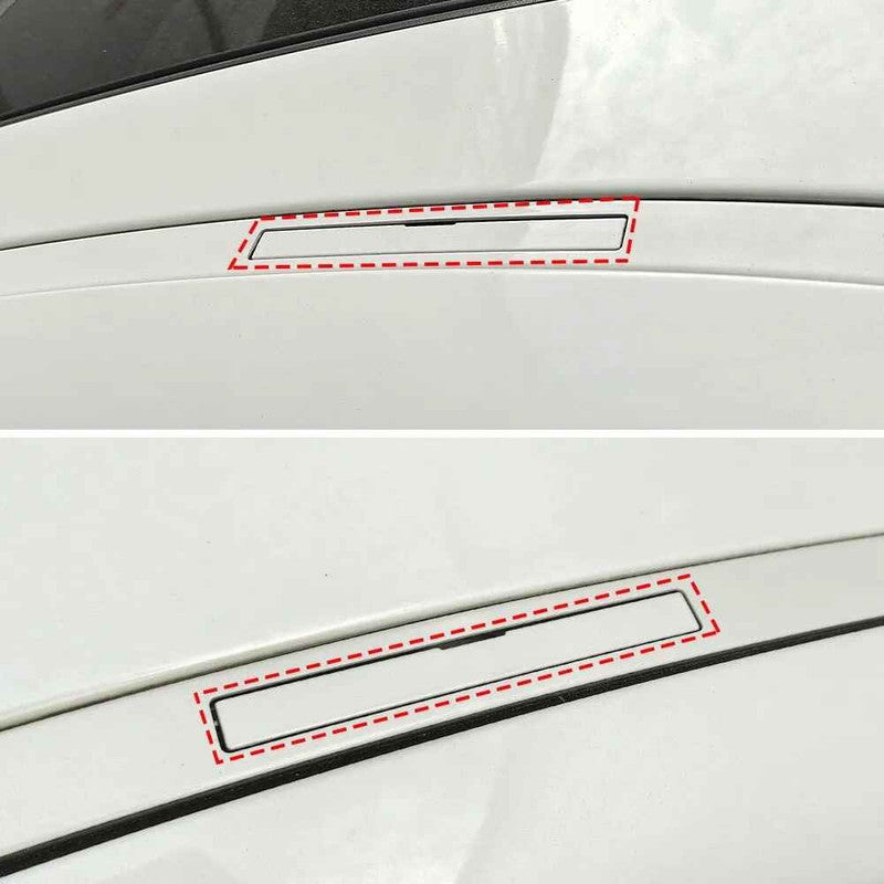 Car Craft Compatible With Bmw 3 Series F30 F34 Gt F80 2012-2018 Car Roof Rail Molding Trim Roof Luggage Rack Cover Plate 51127312617 Unpainted - CAR CRAFT INDIA