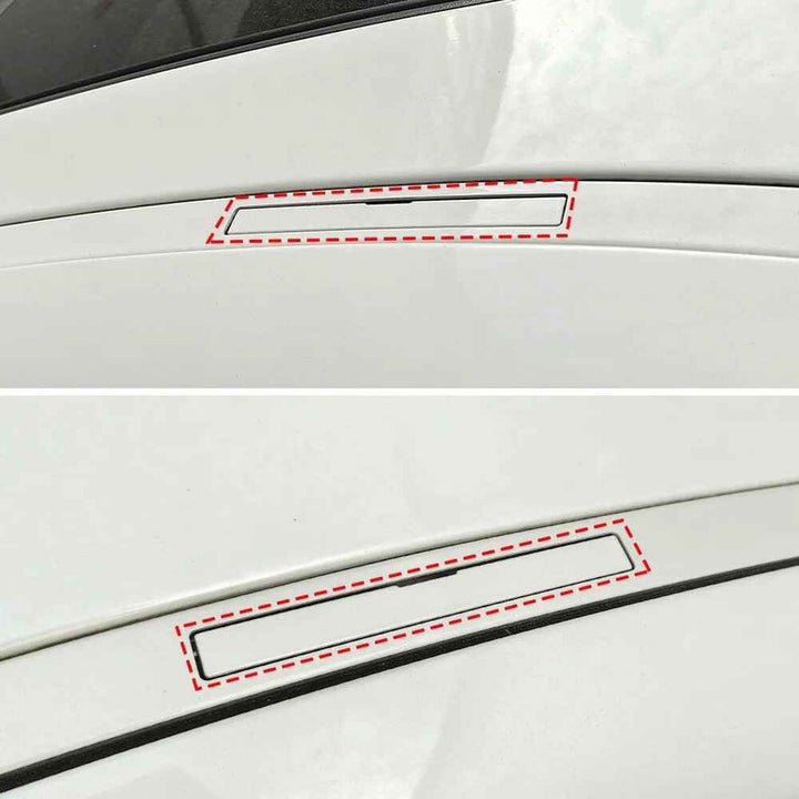 Car Craft Compatible With Bmw 3 Series F30 F34 Gt F80 2012-2018 Car Roof Rail Molding Trim Roof Luggage Rack Cover Plate 51127312617 Unpainted - CAR CRAFT INDIA