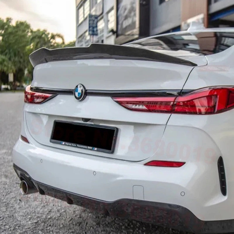 Car Craft Compatible With Bmw 2 Series F44 2020-2025 Rear Trunk Wing Boot Lip Wing Spoiler Psm Big Glossy Black
