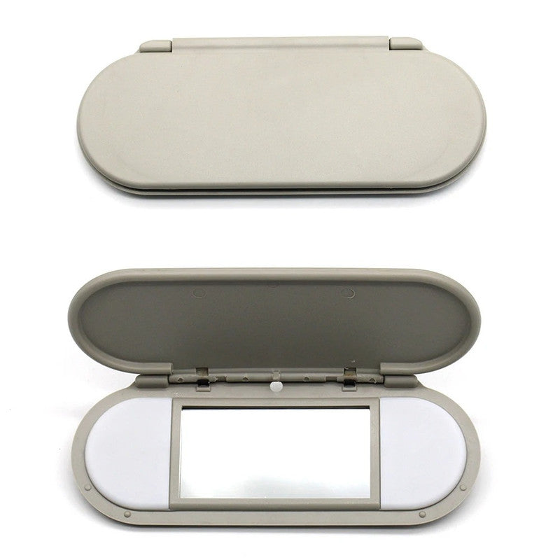 Car Craft Compatible With Mini Cooper F55 F56 2014-2023 Mini One F55 F56 2014-2023 Mini Jcw F55 F56 2015-2018 Car Sun Shade Visor Sunshade Panel Makeup Mirror Cover With Light Gray 51167366950-1 - CAR CRAFT INDIA