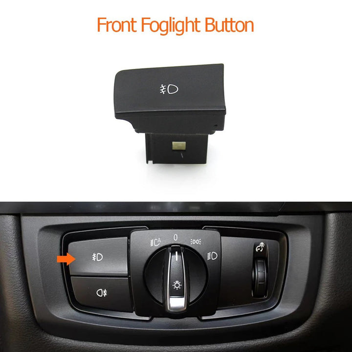Car Craft Compatible With Bmw 2 Series X5 X6 F15 F16 F85 F86 F45 F46 2014-2019 Car Dashboard Headlight Switch Rotary Knob Button Cap Headlamp Cover Panel Fog Button Front 61319311727-e - CAR CRAFT INDIA