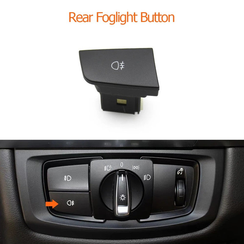 Car Craft Compatible With Bmw 2 Series X5 X6 F15 F16 F85 F86 F45 F46 2014-2019 Car Dashboard Headlight Switch Rotary Knob Button Cap Headlamp Cover Panel Fog Button Rear 61319311727-f - CAR CRAFT INDIA
