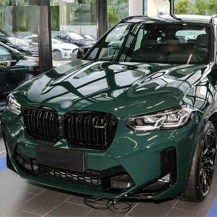 Car Craft Compatible With Bmw X3 G01 G08 Lci 2022-2025 Front Bumper Upgrade Convert To M Sport X3m Bodykit Grill Exhaust Tip Diffuser Grill G01/08-026 Gc